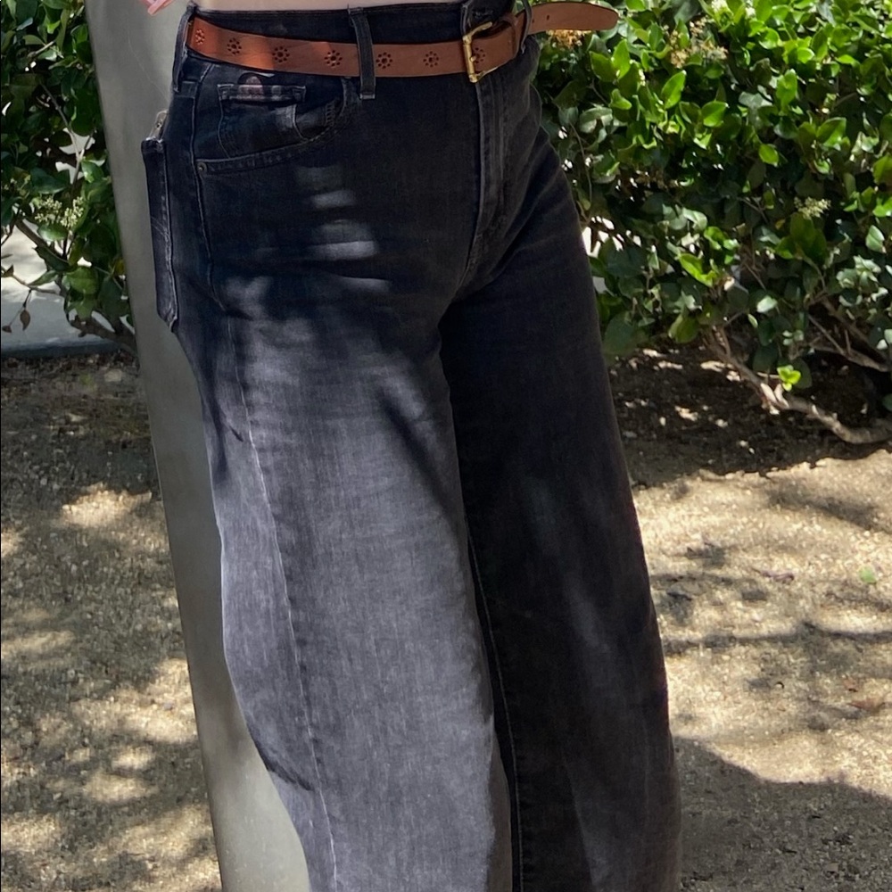 Levi's wide leg jeans